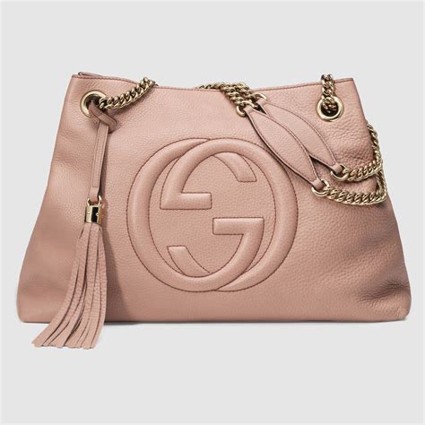 gucci soho handbag pink